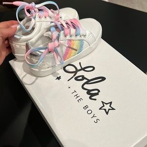 Lola the boys sneakers girls shoes rainbow